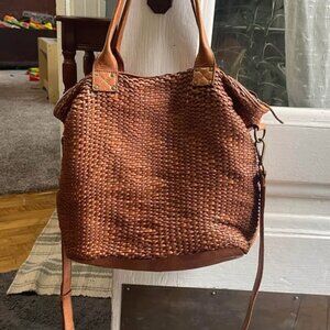 Vilenca Holland Woven Leather Bag